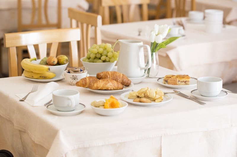 La sala colazione