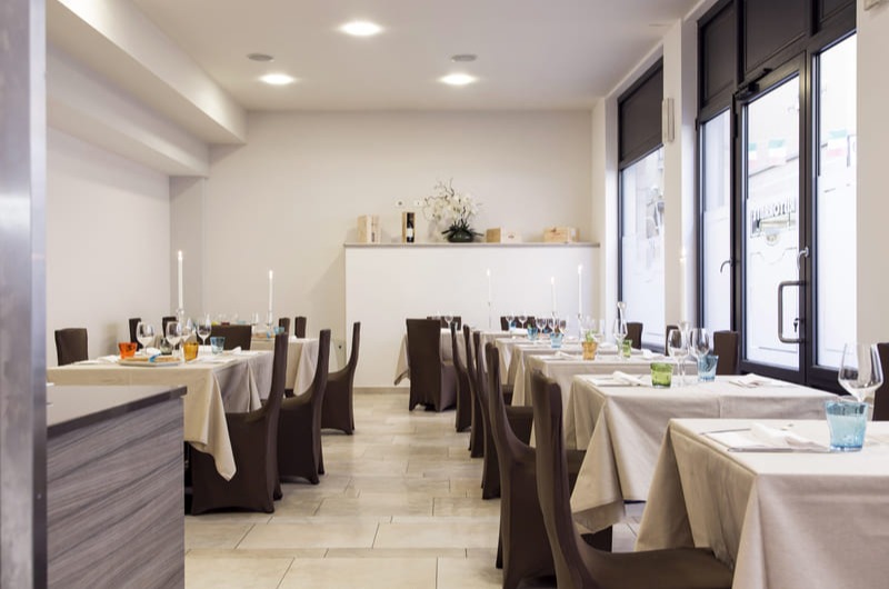 La sala ristorante